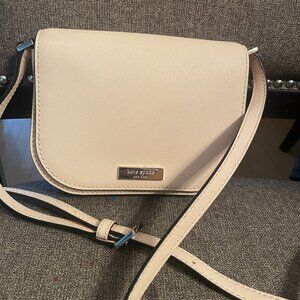 Kate Spade Laurel Way Carsen Leather Crossbody Bag - Antilles Bubbles color